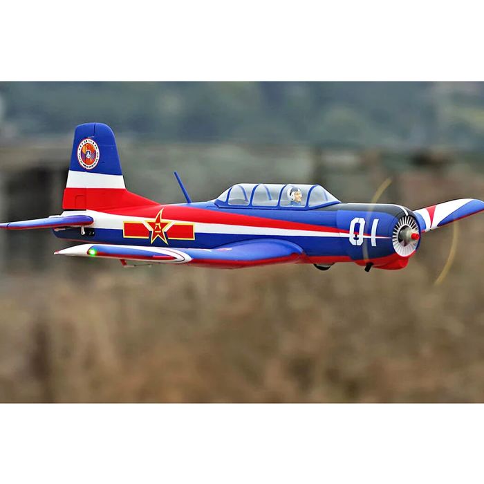 FMS Nanchang CJ-6 V2 (1200mm) ARTF (no Tx/Rx/Batt) RC Model Plane