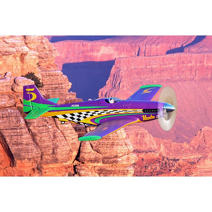 FMS Reno P-51 Mustang (no Tx/Rx/Cgr/Batt) RC Plane - VooDoo