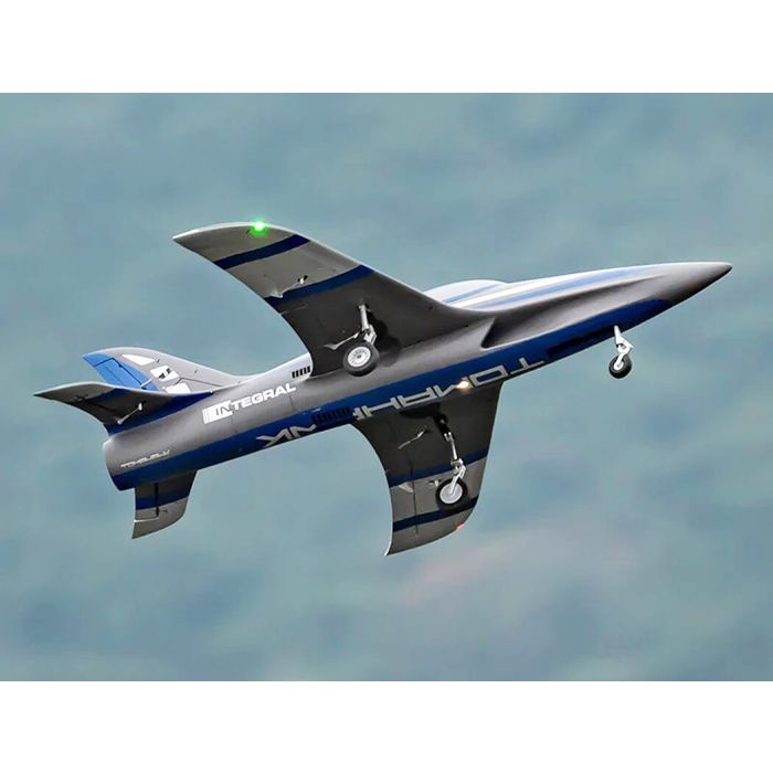 FMS Integral (80mm) EDF RC Electric Ducted Fan Jet ARTF (no Tx/Rx/Batt) - Blue