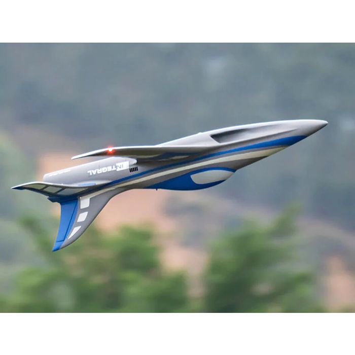 FMS Integral (80mm) EDF RC Electric Ducted Fan Jet ARTF (no Tx/Rx/Batt) - Blue