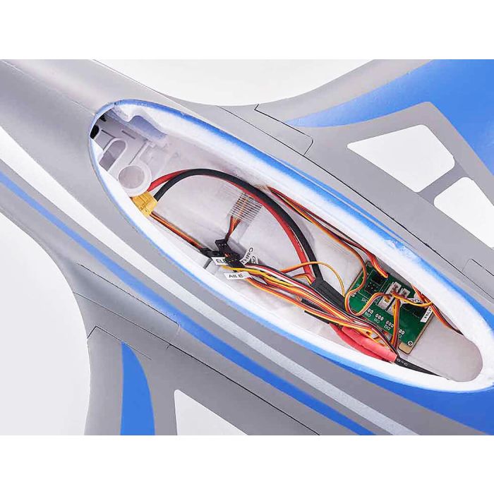 FMS Integral (80mm) EDF RC Electric Ducted Fan Jet ARTF (no Tx/Rx/Batt) - Blue