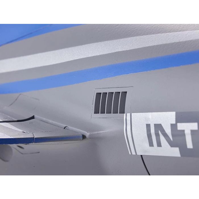 FMS Integral (80mm) EDF RC Electric Ducted Fan Jet ARTF (no Tx/Rx/Batt) - Blue