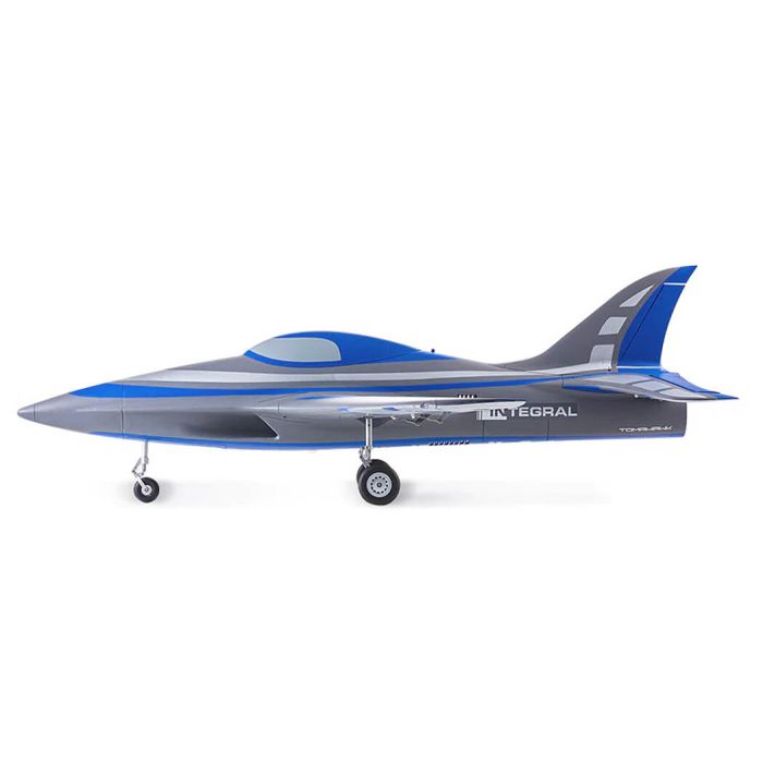 FMS Integral (80mm) EDF RC Electric Ducted Fan Jet ARTF (no Tx/Rx/Batt) - Blue