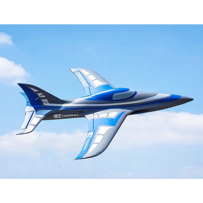 FMS Integral (80mm) EDF RC Electric Ducted Fan Jet ARTF (no Tx/Rx/Batt) - Blue