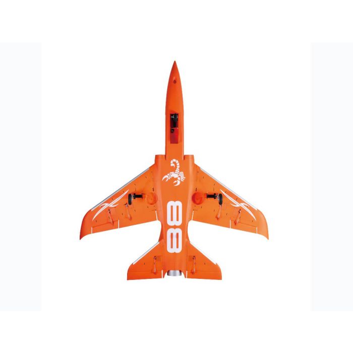 FMS 90mm EDF Super Scorpion ARTF (no Tx/Rx/Batt) V2 6S Jet - Orange