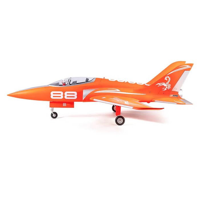FMS 90mm EDF Super Scorpion ARTF (no Tx/Rx/Batt) V2 6S Jet - Orange