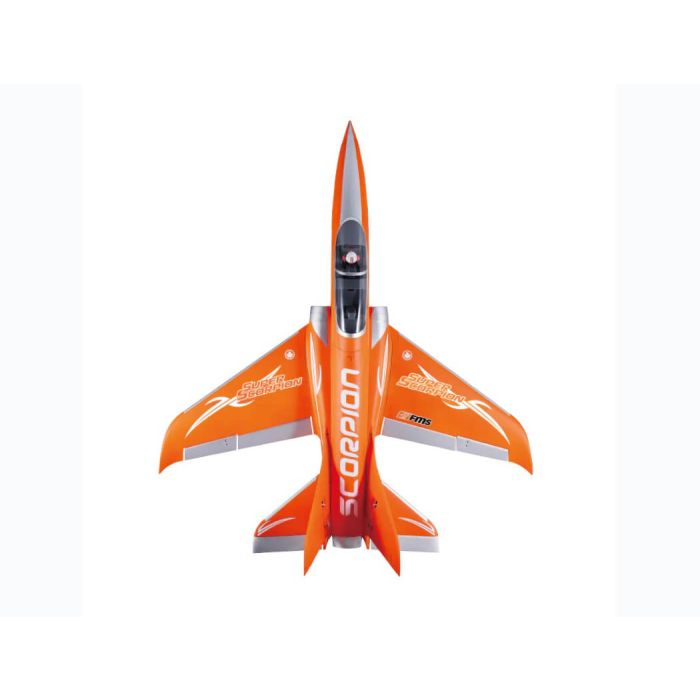 FMS 90mm EDF Super Scorpion ARTF (no Tx/Rx/Batt) V2 8s Jet - Orange