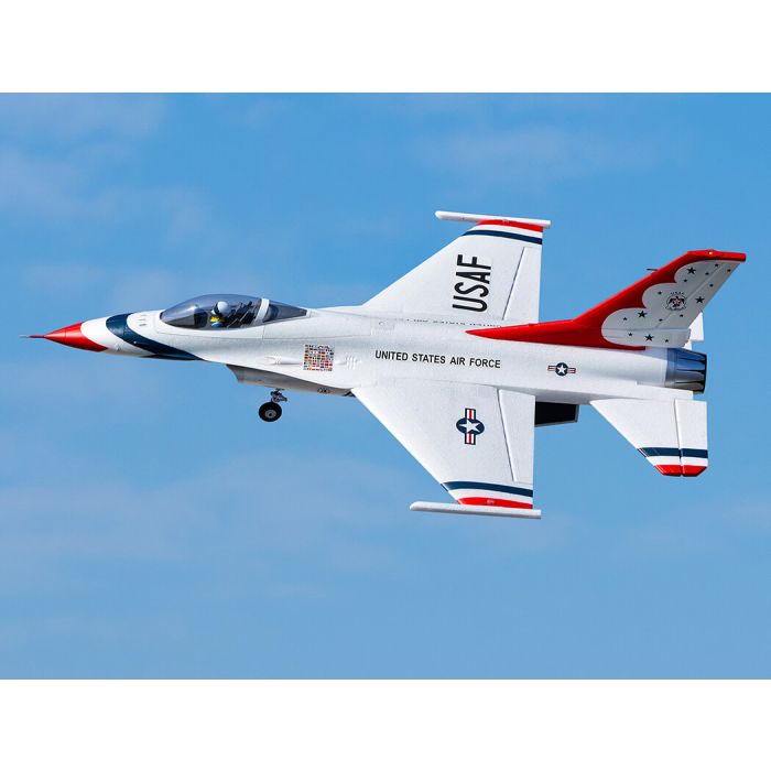 FMS F-16 Fighting Falcon (64mm) ARTF (no Tx/Rx/Batt/Chgr) RC Jet - Thunderbirds