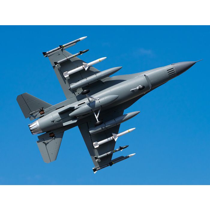 FMS F-16 Fighting Falcon (64mm) ARTF (no Tx/Rx/Batt/Chgr) RC Jet - USAF Grey