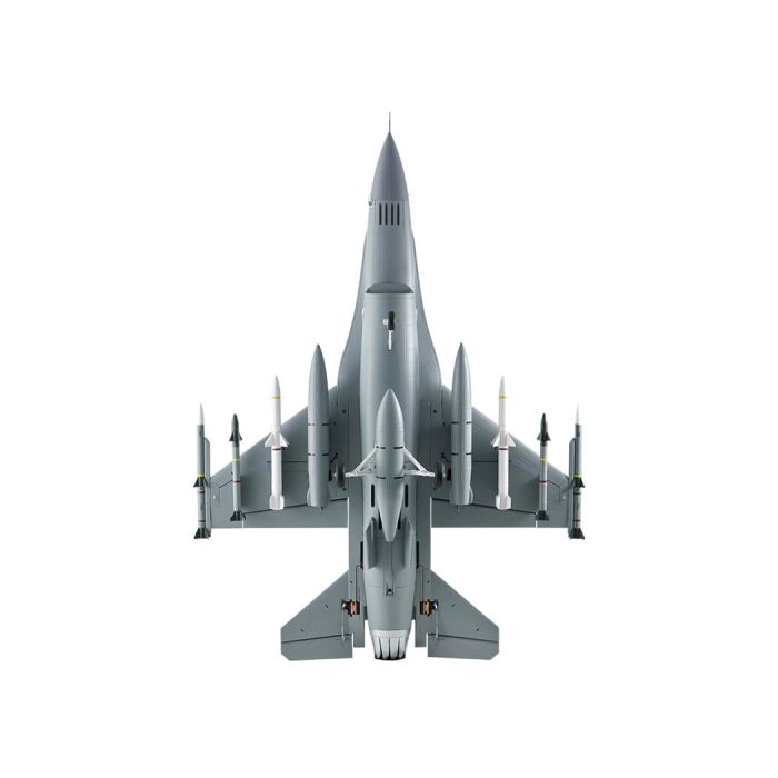 FMS F-16 Fighting Falcon (64mm) ARTF (no Tx/Rx/Batt/Chgr) RC Jet - USAF Grey