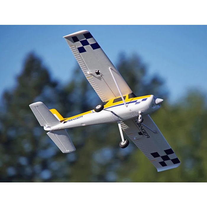 FMS 1220mm Ranger EP V2 ARTF (no Tx/Rx/Batt) RC Trainer Plane w/Gyro – Yellow