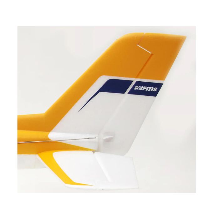 FMS 1220mm Ranger EP V2 ARTF (no Tx/Rx/Batt) RC Trainer Plane w/Gyro – Yellow