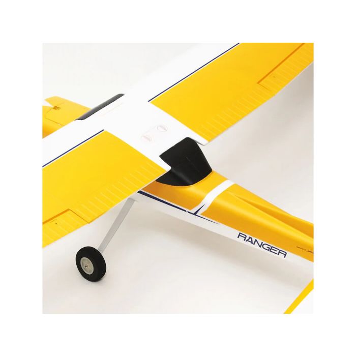 FMS 1220mm Ranger EP V2 ARTF (no Tx/Rx/Batt) RC Trainer Plane w/Gyro – Yellow