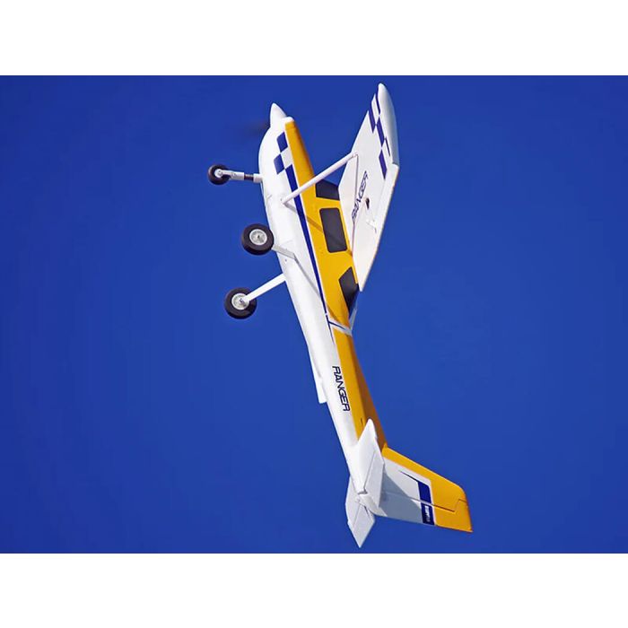 FMS 1220mm Ranger EP V2 ARTF (no Tx/Rx/Batt) RC Trainer Plane w/Gyro – Yellow