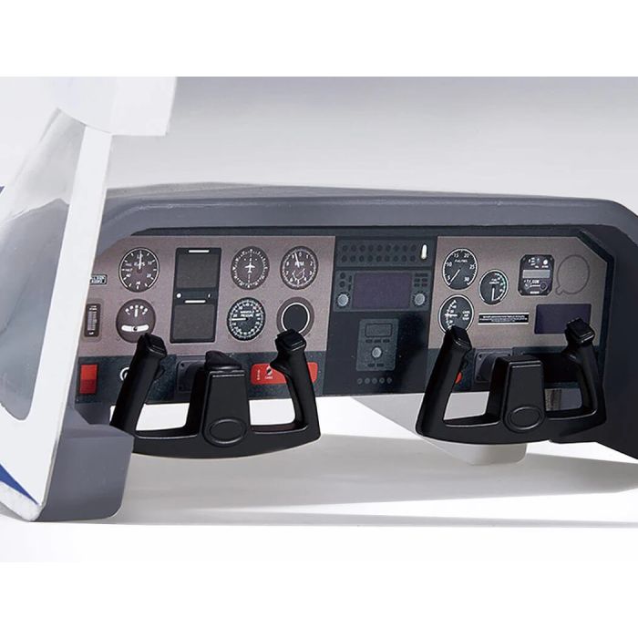 FMS Cessna 182 (1500mm) ARTF (no Tx/Rx/Batt/Cgr) RC Model Plane - Blue