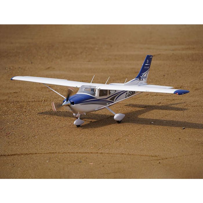 FMS Cessna 182 (1500mm) ARTF (no Tx/Rx/Batt/Cgr) RC Model Plane - Blue
