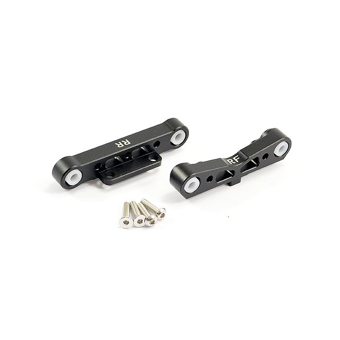 FASTRAX ARRMA REAR ALU LOWER SUS. MOUNTS-KRA/OUT/SEN/TYP