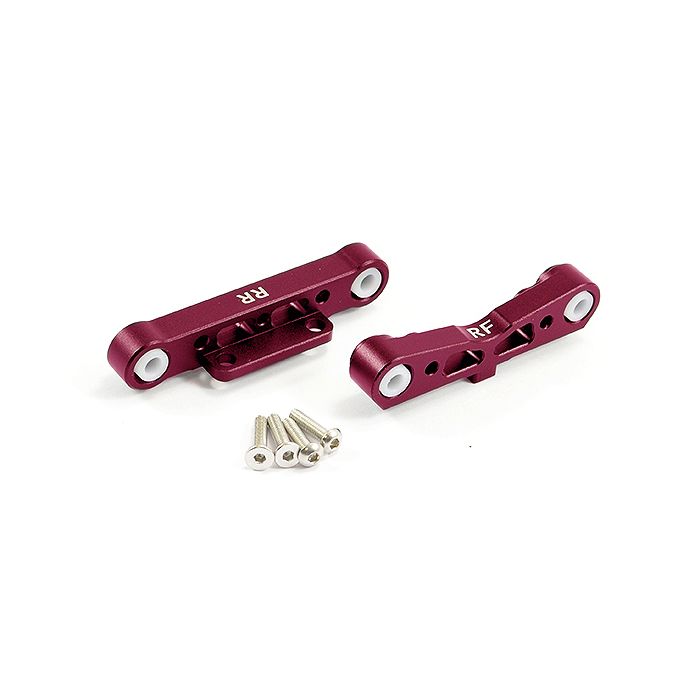 FASTRAX ARRMA REAR ALU LOWER SUS. MOUNTS-KRA/OUT/SEN/TYP