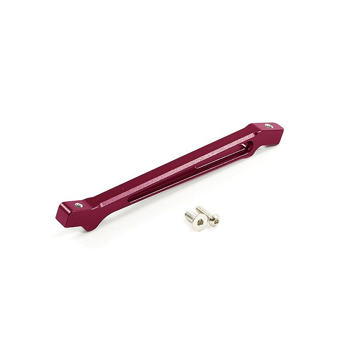Fastrax Arrma Front Aluminium Chassis Brace - Kraton/Outkast - Red