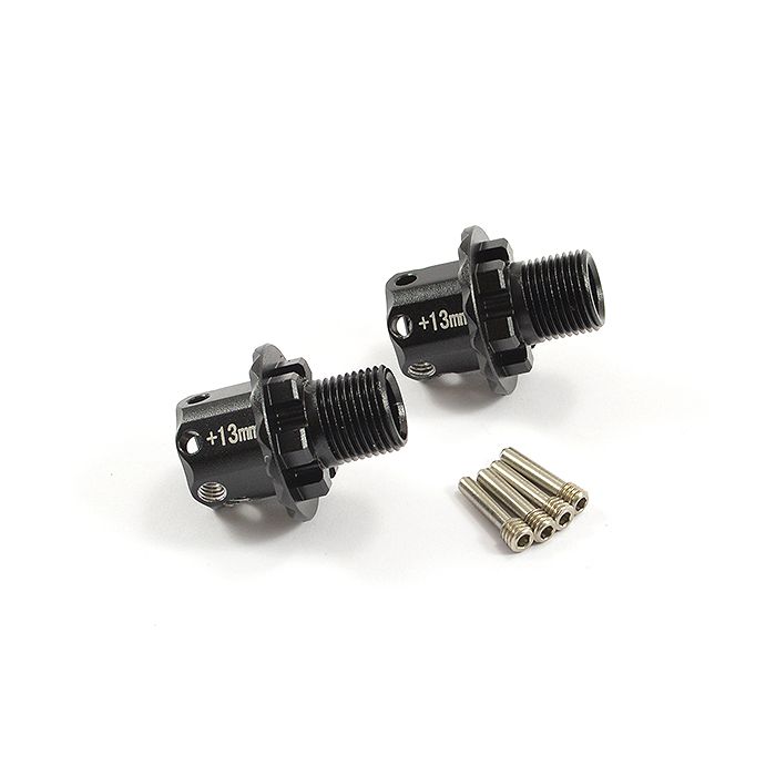 FASTRAX ARRMA ALU 13MM HEX ADAPTORS (PR) - KRA/SEN/TYP