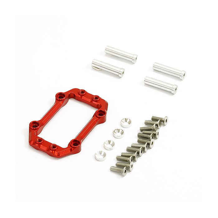 Fastrax Arrma Alu Servo Mount For 1/8 Kraton Exb 6S - Red