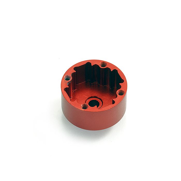 Fastrax Arrma Alu Diff Housing For 1/8 Kraton Exb 6S - Red