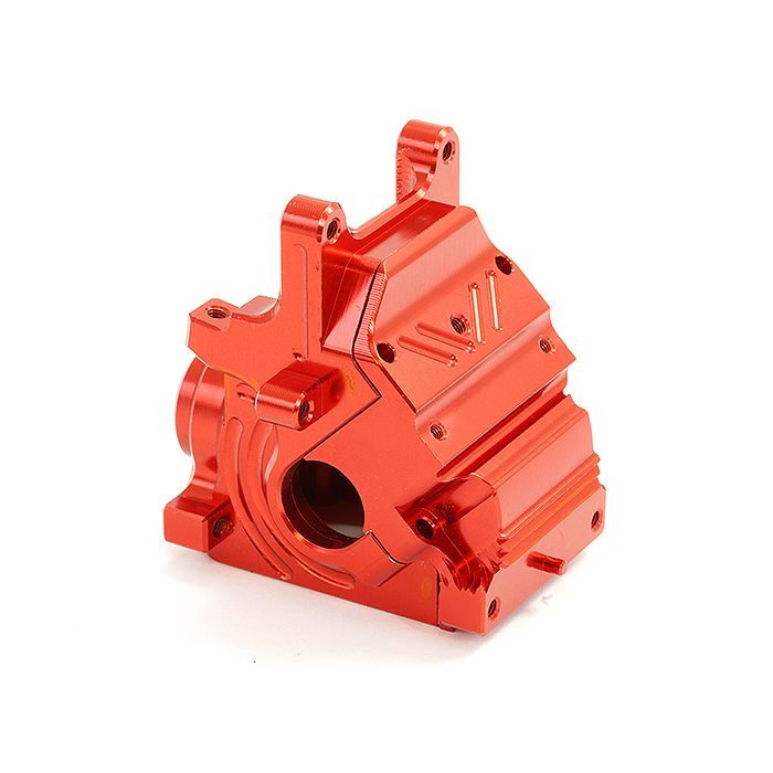 Fastrax Arrma Alu Gearbox For Krat/Typh/Tal/Limit - Red