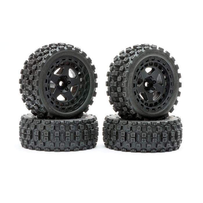 Fastrax Arrma Grom Wheel/Tyre 1/18 Set (4pc)