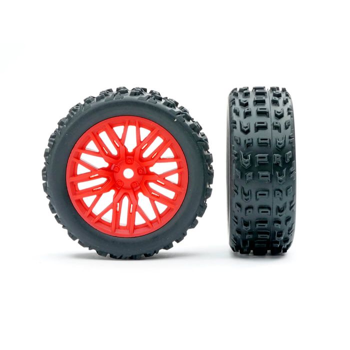 Fastrax Arrma Grom Wheel/Tyre 1/18 Set (4pc)