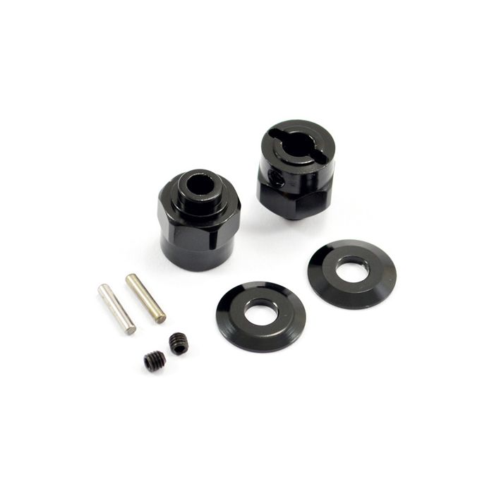 FASTRAX AXIAL HEX WHEEL HUB FOR WRAITH (2) / 5mm WIDER