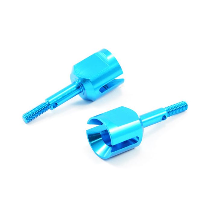 FASTRAX TAMIYA TT02 ALUMINIUM WHEEL AXLE (PR)