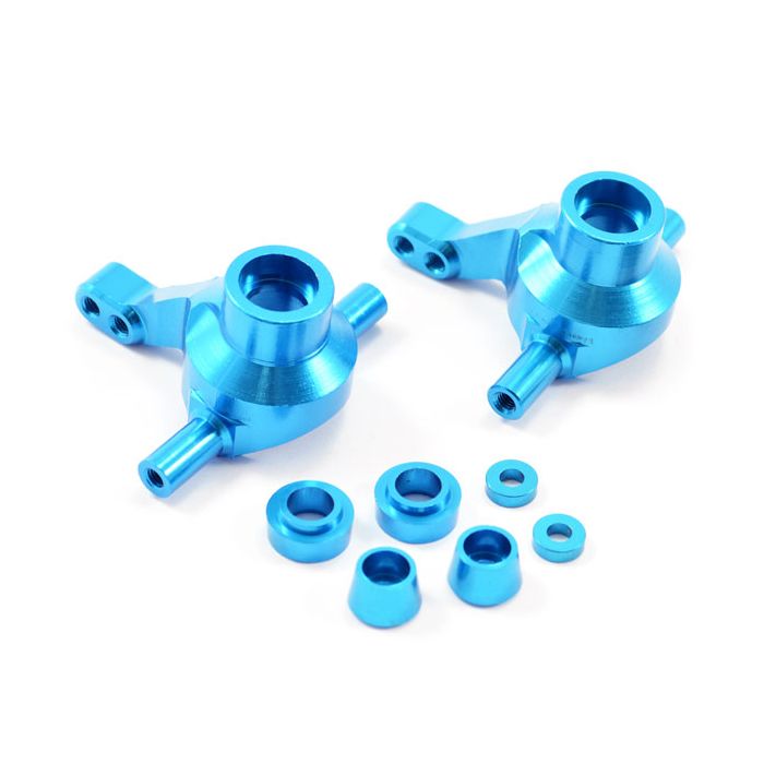 FASTRAX TAMIYA TT02 ALUM FRONT STEERING BLOCKS (PR)