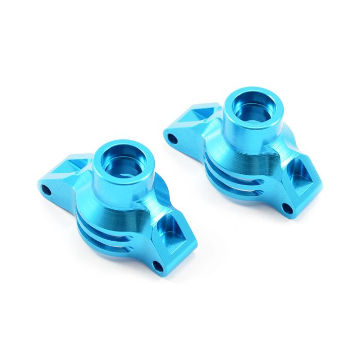 FASTRAX TAMIYA TT02 ALUMINIUM REAR HUB CARRIERS (2)