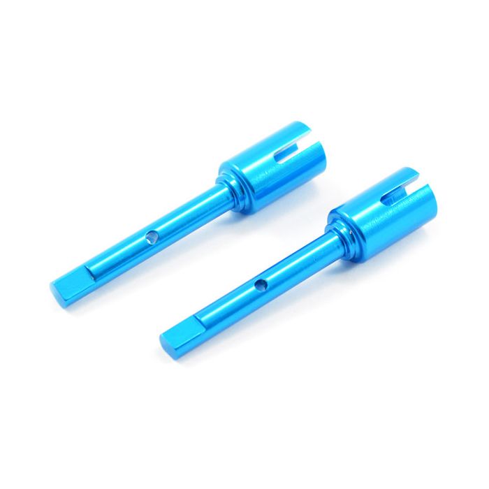 FASTRAX TAMIYA TT02 ALUMINIUM FRONT/REAR PROP SHAFTS (2)