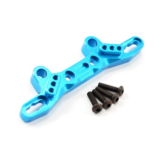 FASTRAX TAMIYA TT02 ALUMINIUM FRONT & REAR SHOCK TOWER