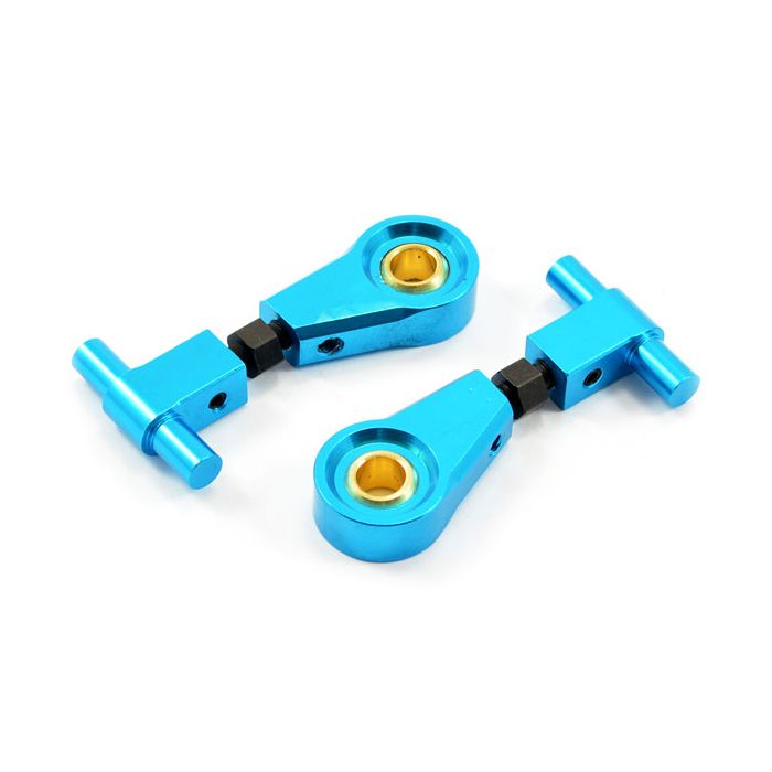 FASTRAX TAMIYA TT02 ALUMINIUM ADJ. FRONT UPPER ARM (PR