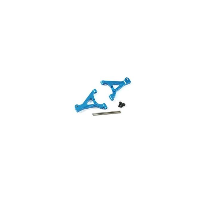 Fastrax Blue Aluminium Front Upper Suspension Arms fits Traxxas Mini Slash