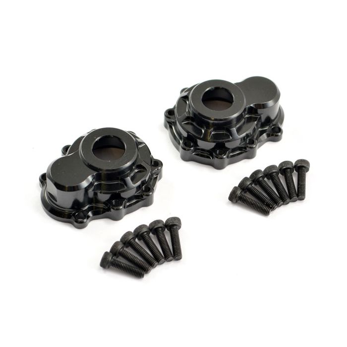FASTRAX TRX-4 ALUMINIUM PORTAL DRIVE HOUSING OUTER F/R (2)