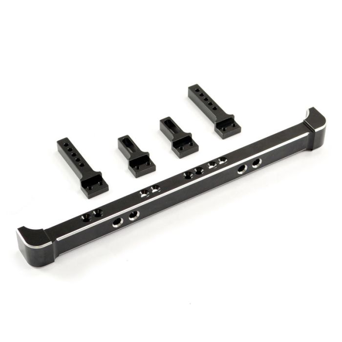 Fastrax Aluminium Rear Bumper fits Traxxas TRX-4 RC Truck