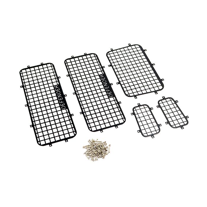 FASTRAX TRX-4 ALUM WINDOW GUARD SET (5PC)