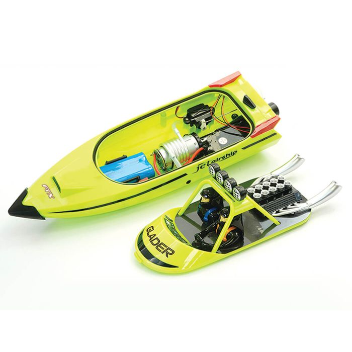 FTX Glader Turbojet RC RTR Formula Jet Sprint Boat - Green