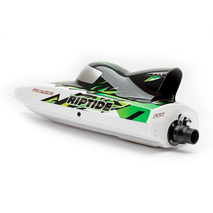 FTX Riptide Turbojet Brushless RC RTR Speed Boat 41cm - Green