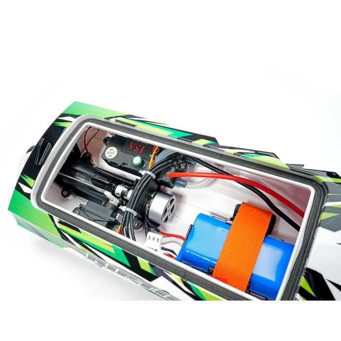 FTX Riptide Turbojet Brushless RC RTR Speed Boat 41cm - Green