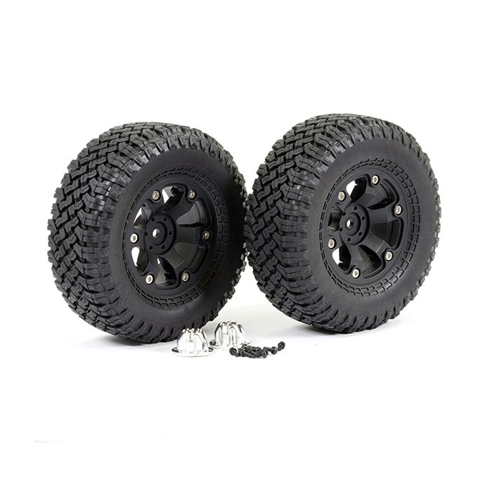 FTX Outback 3 Complete Mounted Wheel & Tyre (Pr) 100mm