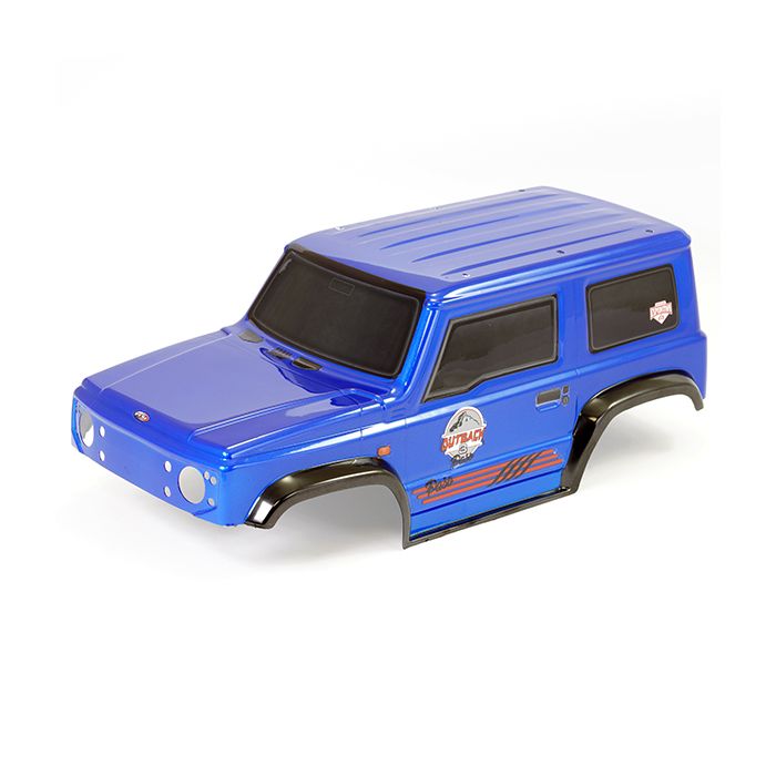 FTX Outback 3 Paso PVC Painted Body - Blue