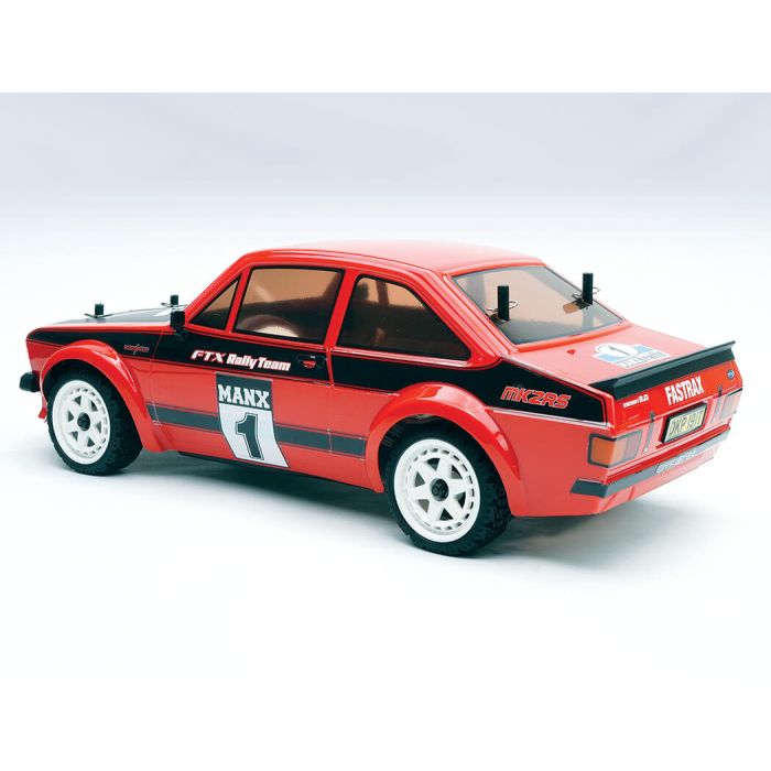 FTX 1:10 Mk2RS Ford Escort Style Brushless 4WD Rally Car ARTR – Black