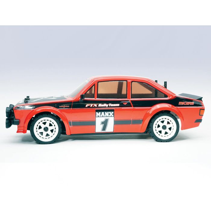 FTX 1:10 Mk2RS Ford Escort Style Brushless 4WD Rally Car ARTR – Black
