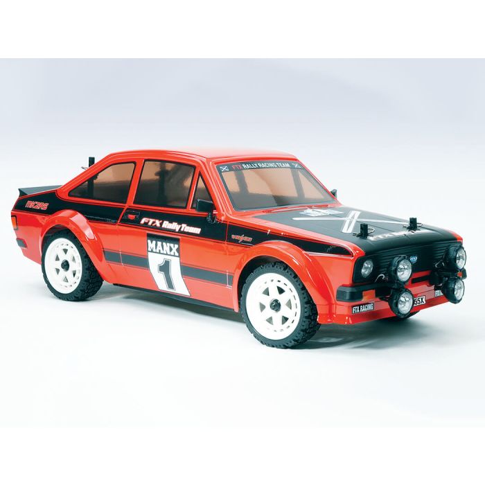 FTX 1:10 Mk2RS Ford Escort Style Brushless 4WD Rally Car ARTR – Black