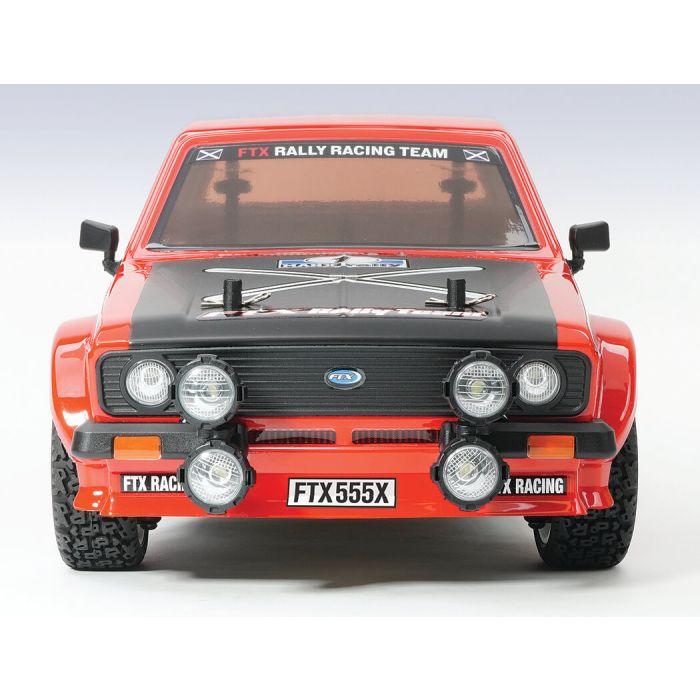 FTX 1:10 Mk2RS Ford Escort Style Brushless 4WD Rally Car ARTR – Black