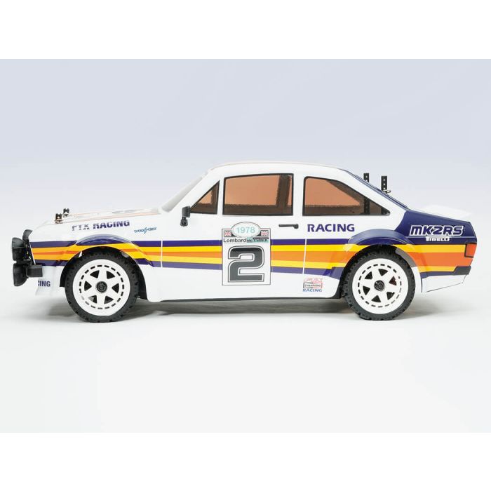 FTX 1:10 Mk2RS Ford Escort Style Brushless 4WD Rally Car ARTR - White
